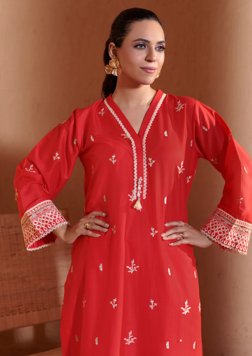 Red-Cambric-2 Piece (WPS25DE2029) - Image 3