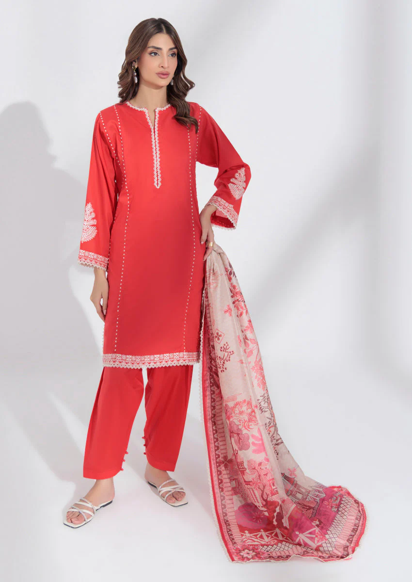 Crimson-Cambric-3 Piece (WPS25DE3028) - Image 14