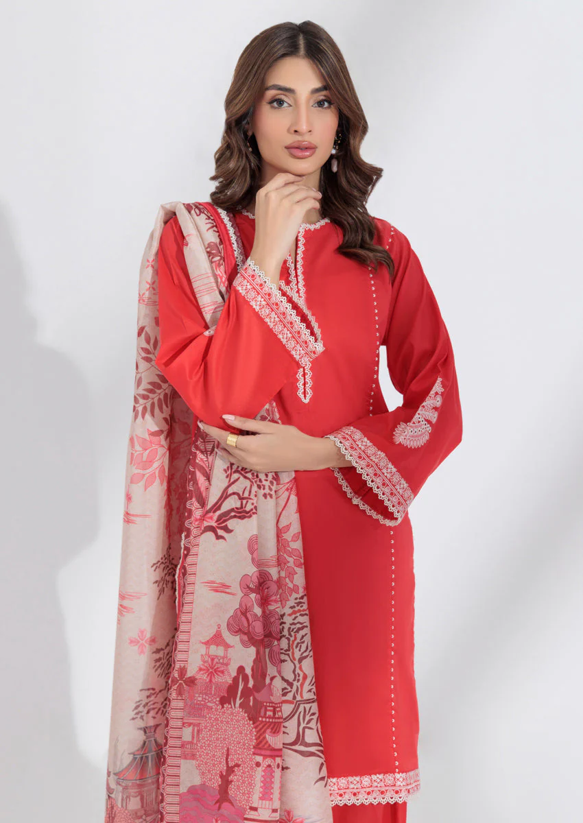 Crimson-Cambric-3 Piece (WPS25DE3028) - Image 16