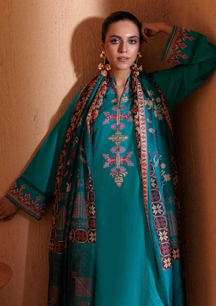 Teal-Cambric-3 Piece (WPS25DE3030) - Image 5