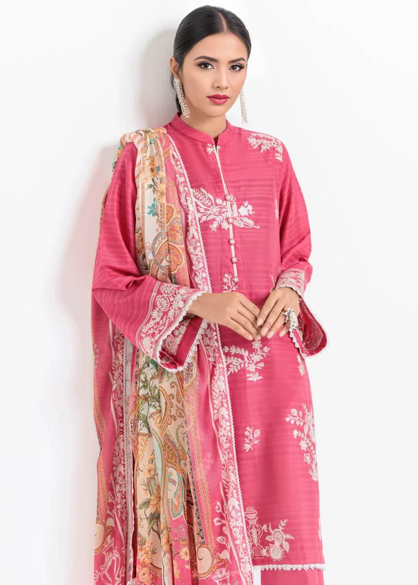 Pink-Jacquard-3 Piece (WPS25DE3031) - Image 5
