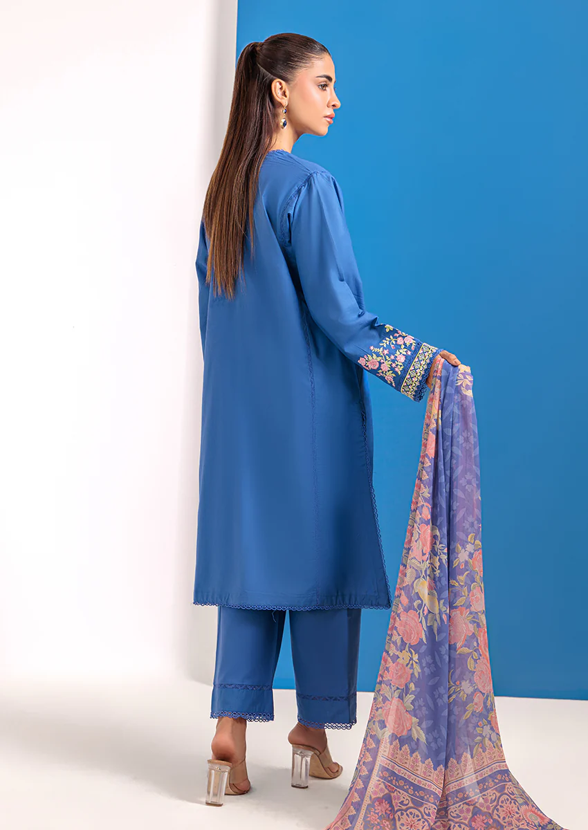 Blue-Cambric-3 Piece (WPS25DE3047) - Image 2