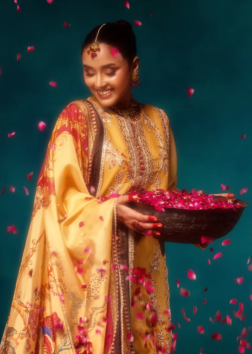 Mustard-Dyed-3 Piece (WPS25FE3010) - Image 2