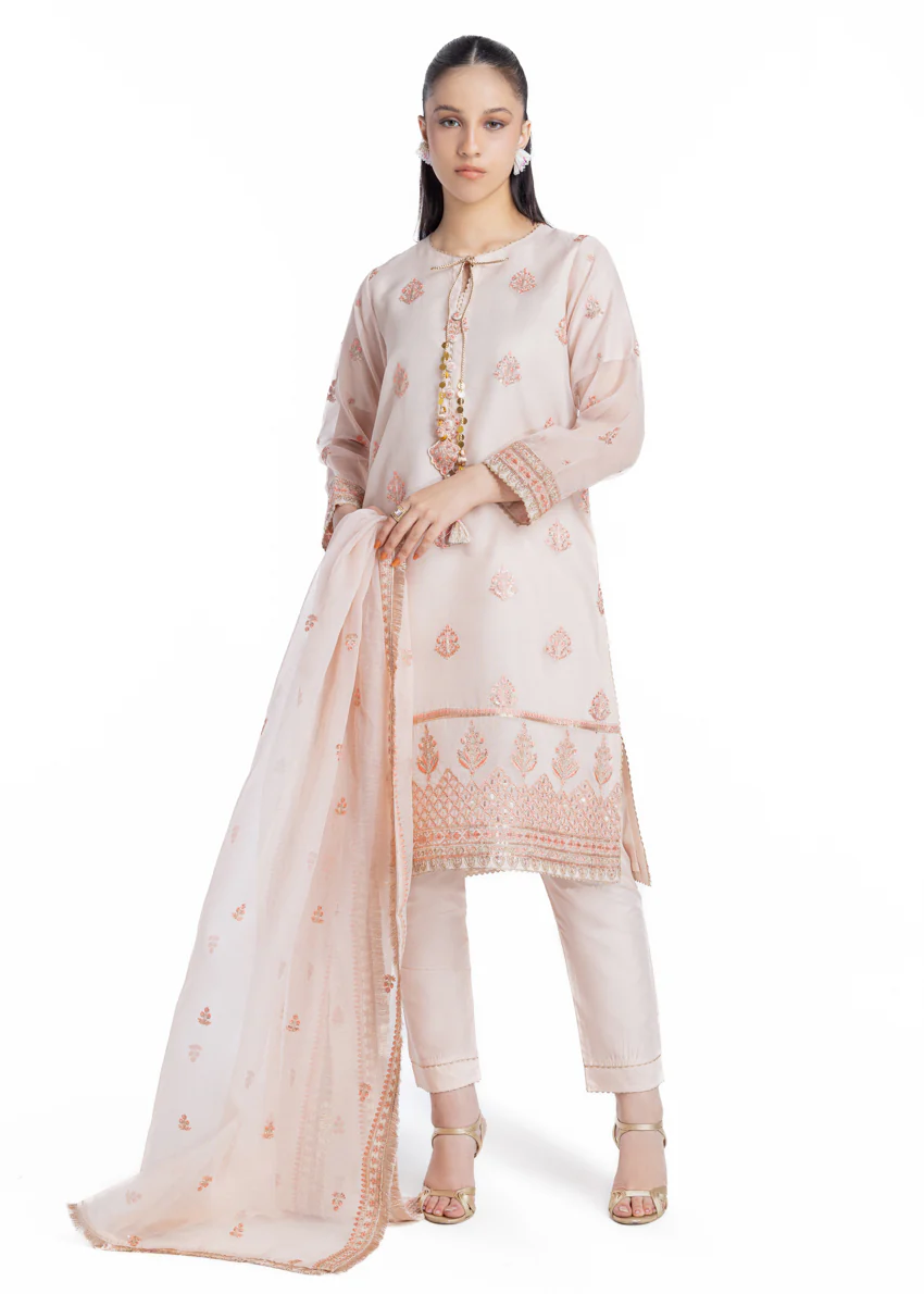 Ivory-Textured Net-3 Piece-(WPS25FE3011) - Image 3