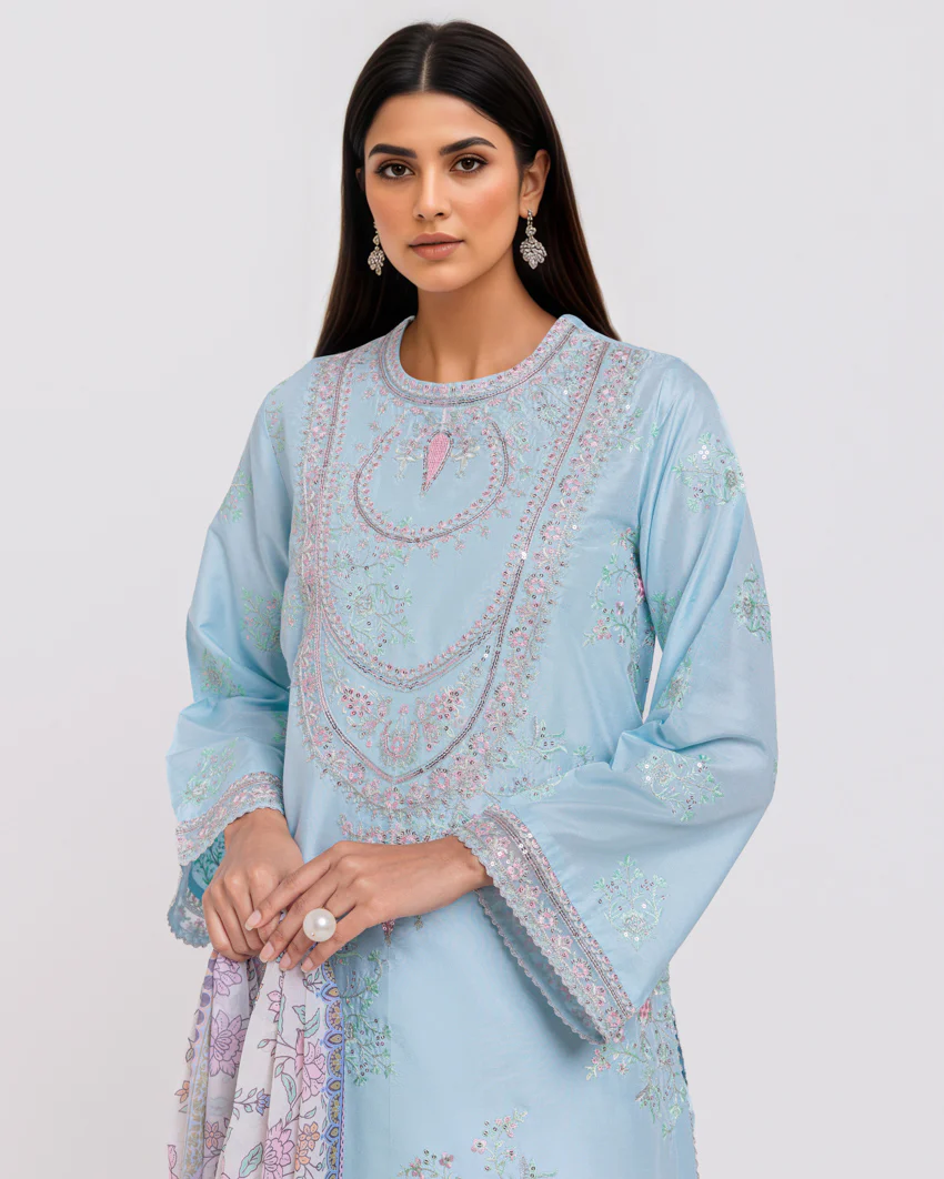 L-Blue-Cotton Net-3 Piece (WPS25FE3024) - Image 4
