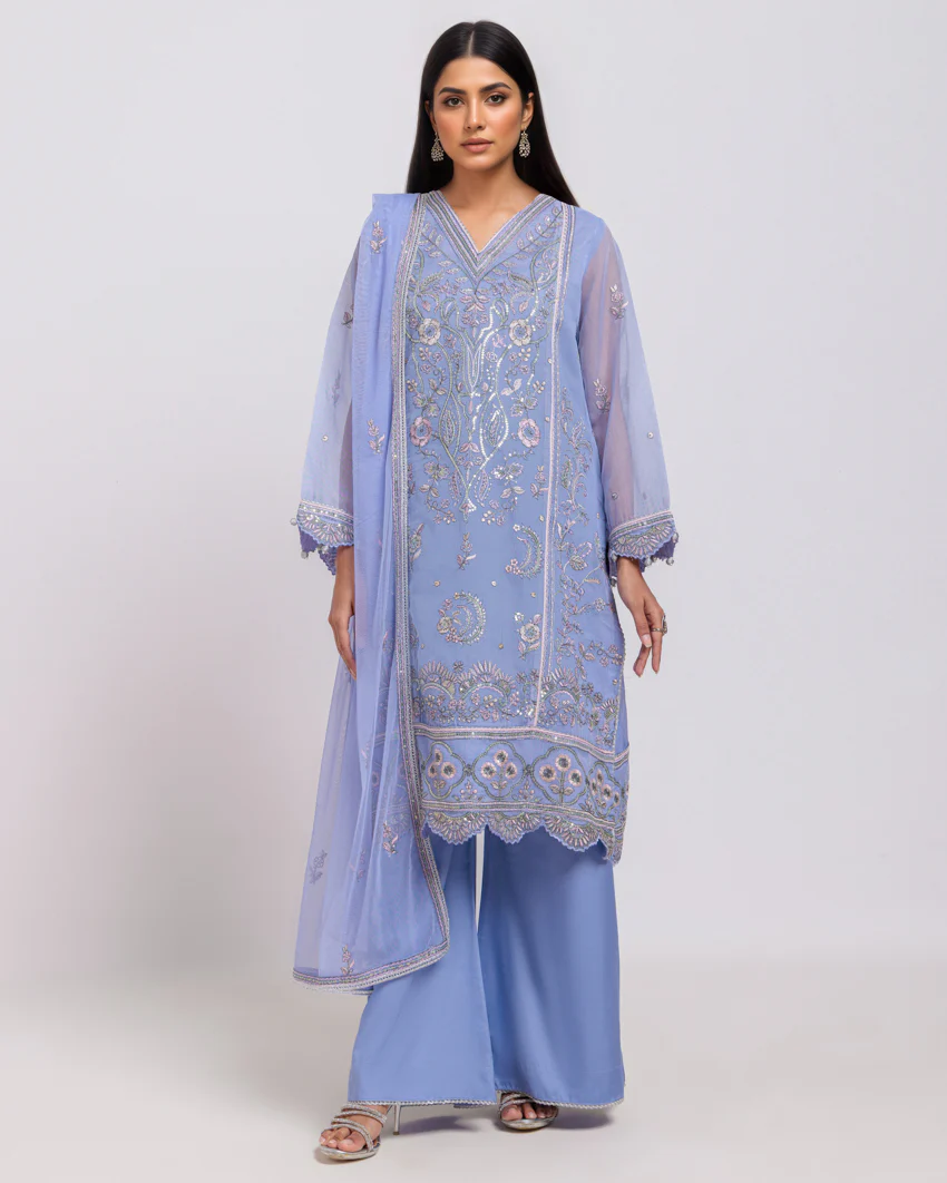 Lilac-Textured Net-3 Piece (WPS25FE3028)