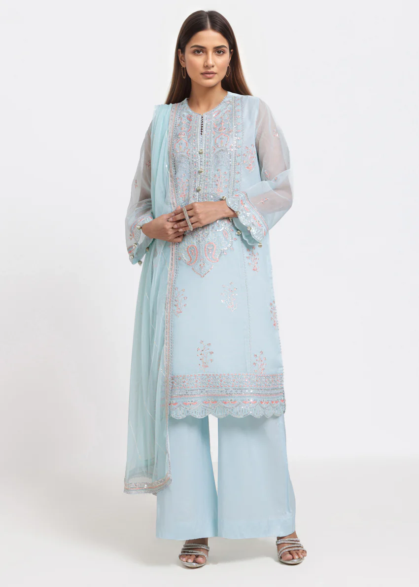 L-Blue-Texture Net-3 Piece (WPS25FE3029) - Image 4