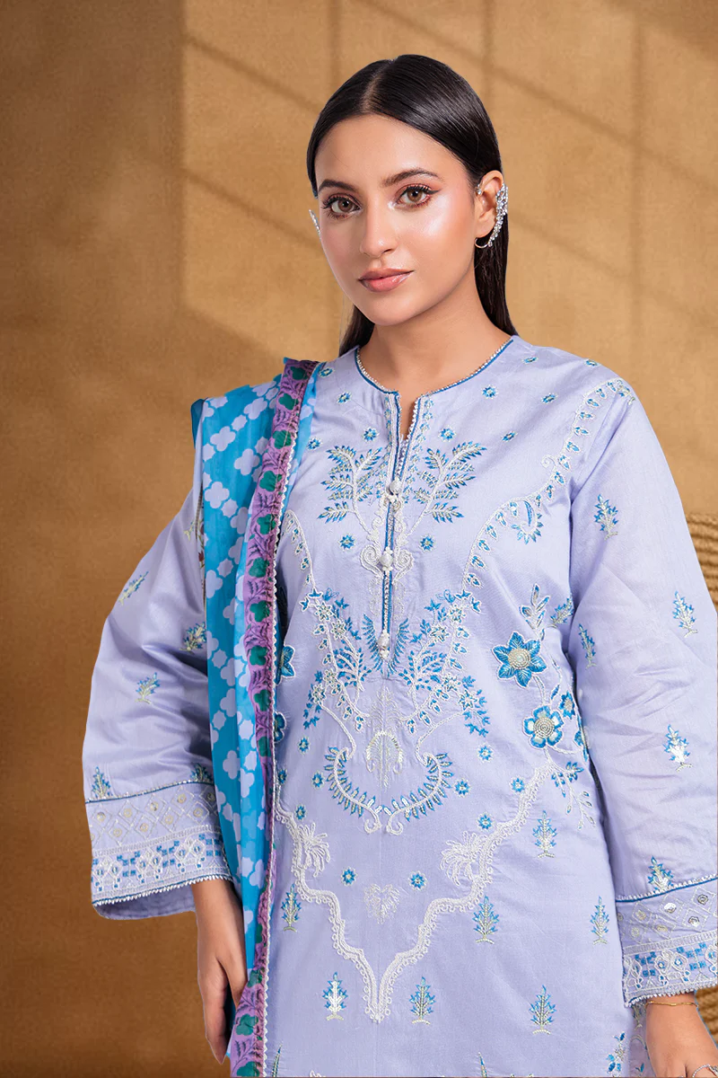 Lilac-Cotton Net-3 Piece (WPS25FE3043) - Image 3