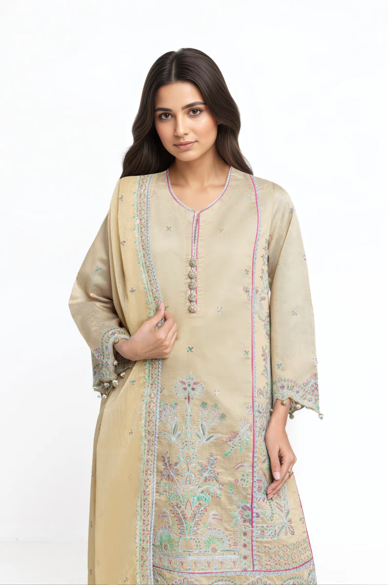 Khaki-Cotton Net-3 Piece (WPS25FE3050) - Image 3