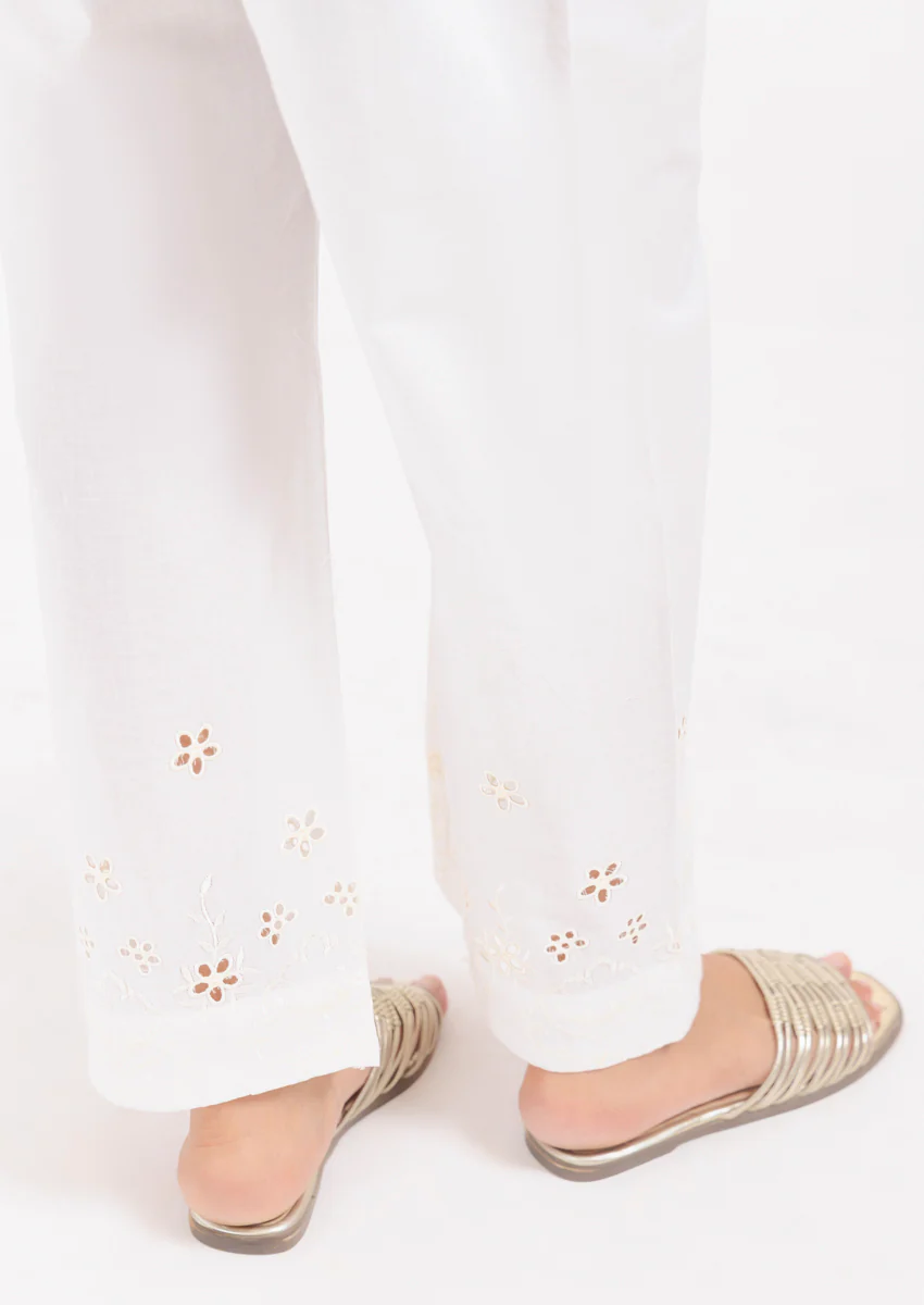 Dyed Cambric Embroidered Culotte (WPS25IZ1005) - Image 2