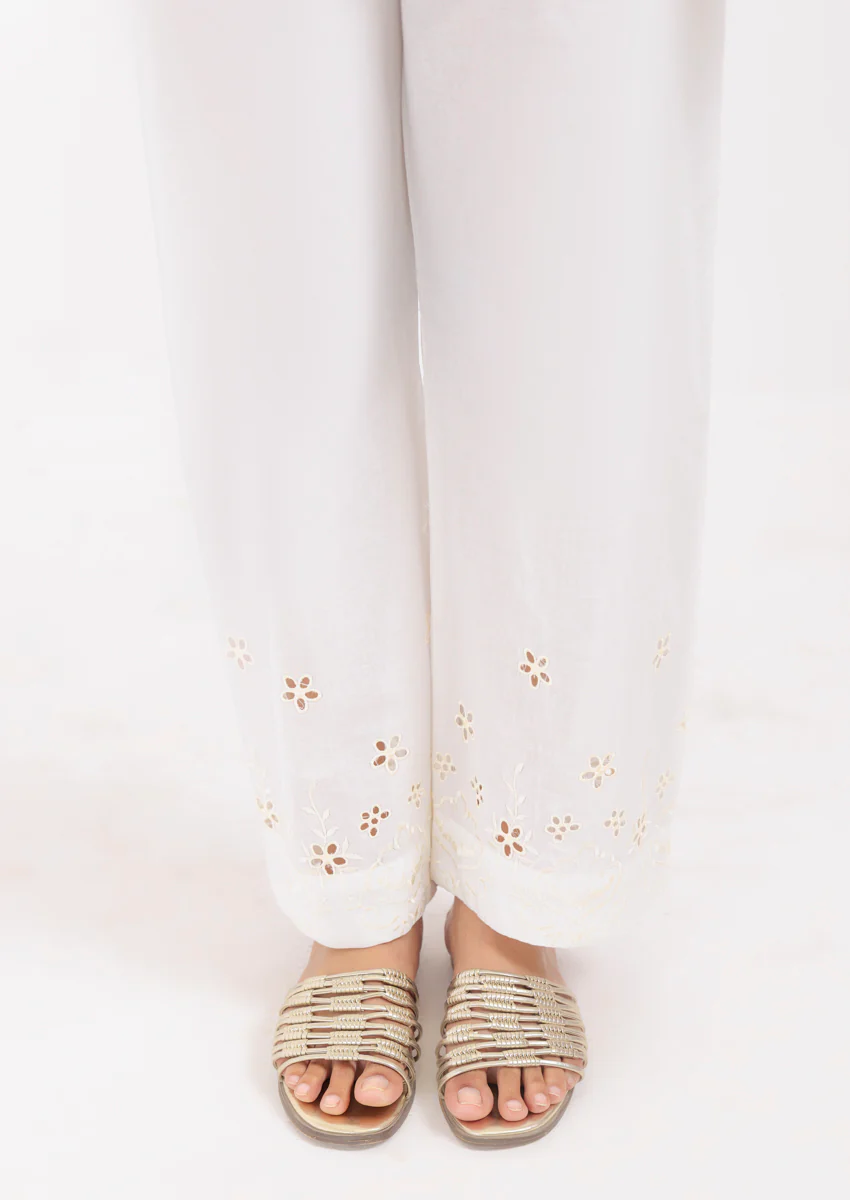 Dyed Cambric Embroidered Culotte (WPS25IZ1005) - Image 5