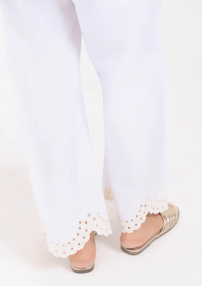 Dyed Cambric Embroidered Culotte (WPS25IZ1006) - Image 2