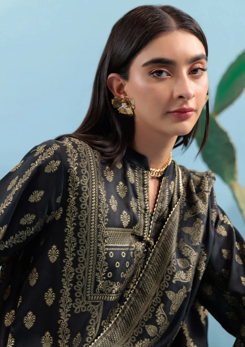 Black-Jacquard-3 Piece (WPS25JD3004) - Image 4