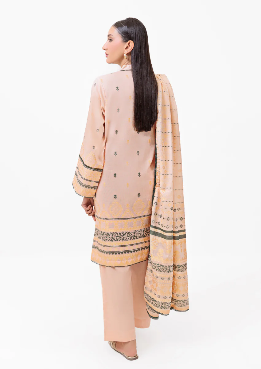 Peach-Jacquard-3 Piece (WPS25JD3012) - Image 2