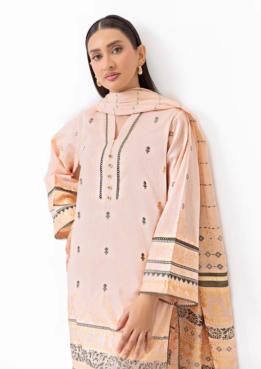 Peach-Jacquard-3 Piece (WPS25JD3012) - Image 3