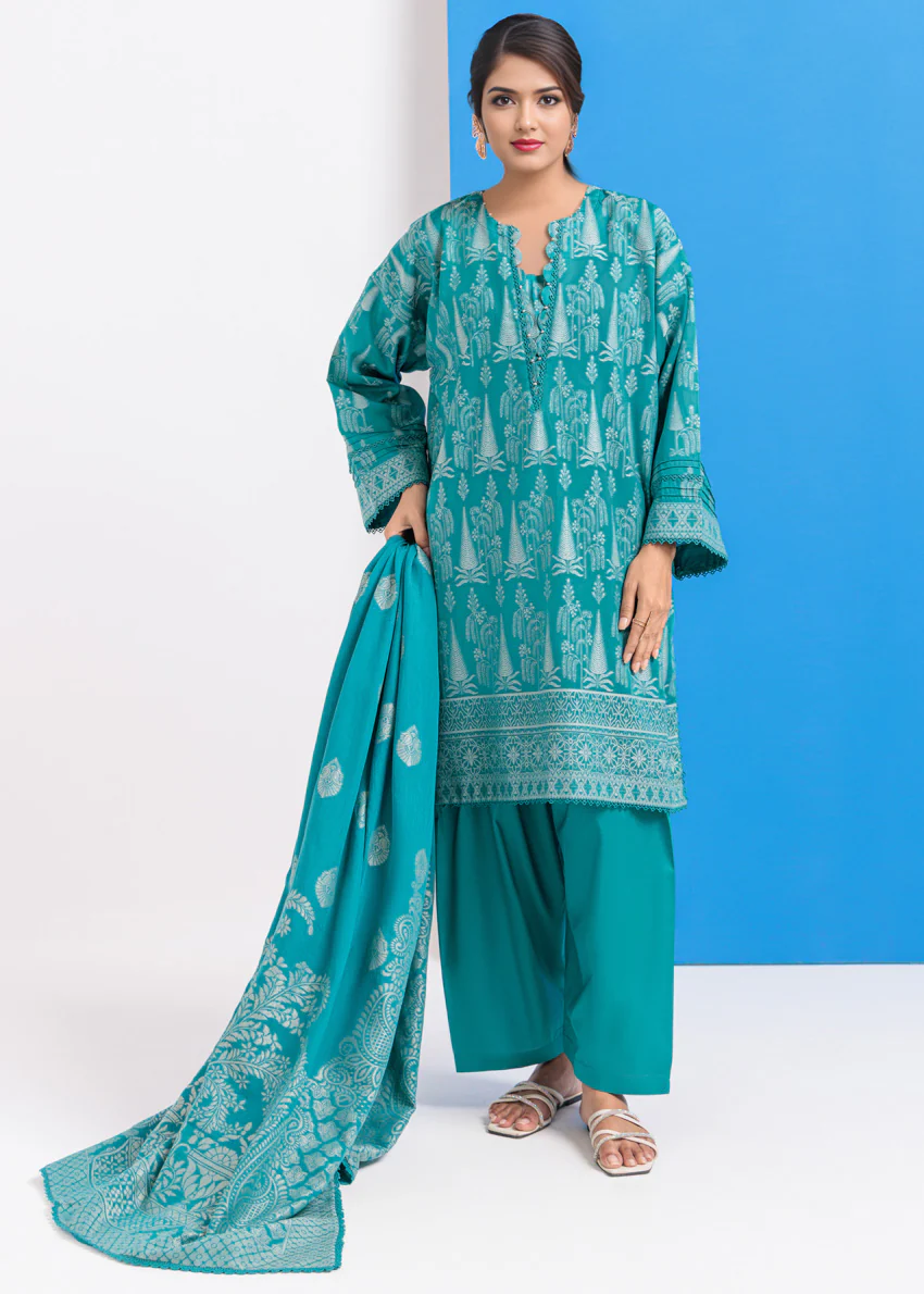 Blue-Jacquard-3 Piece (WPS25JD3042)