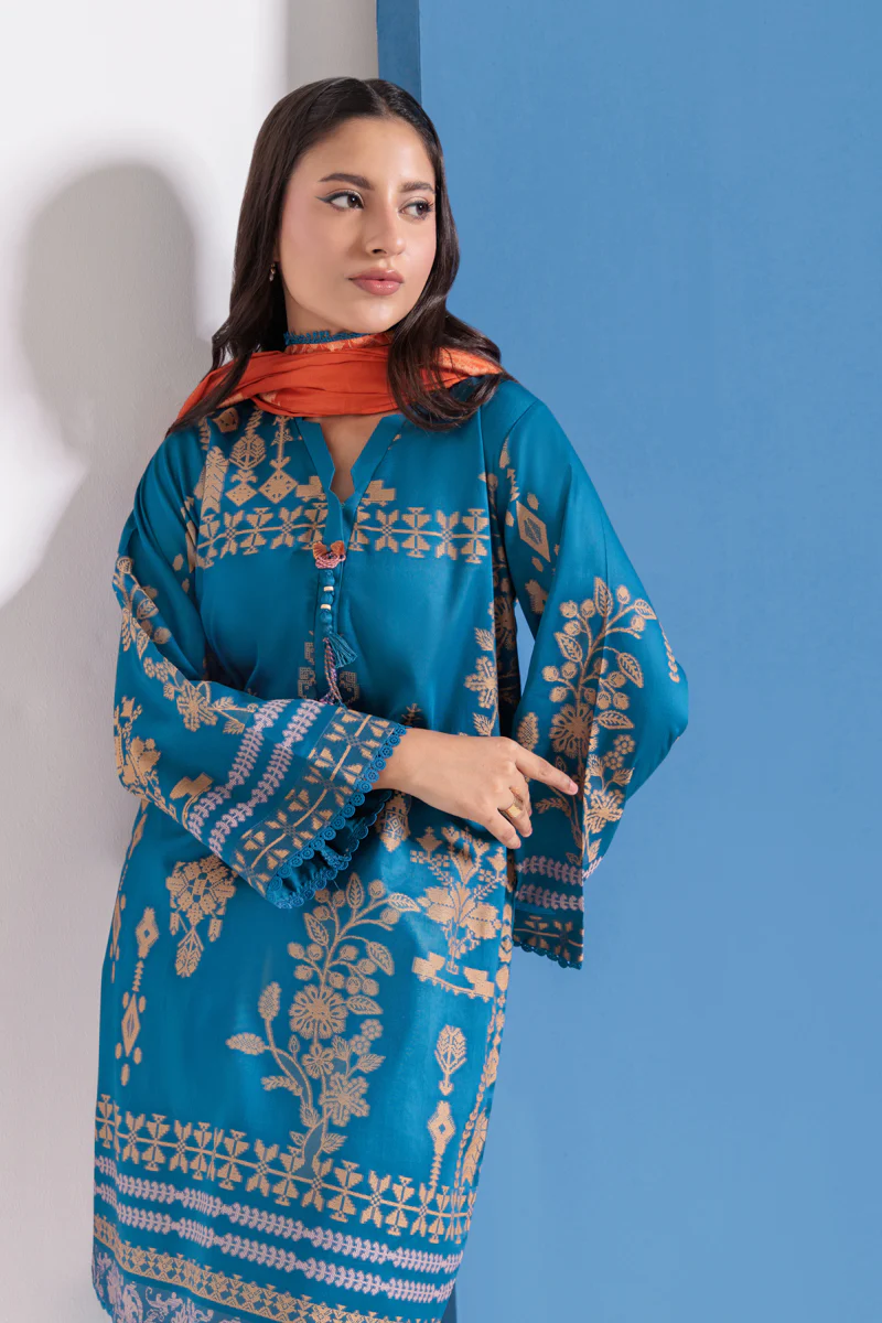 Blue-Jacquard-3 Piece (WPS25JD3050) - Image 3