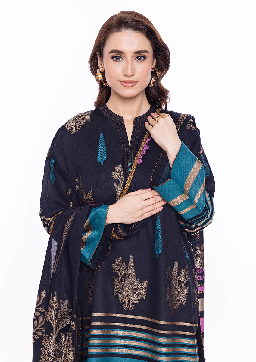 Black-Jacquard-3 Piece (WPS25JD3054) - Image 4