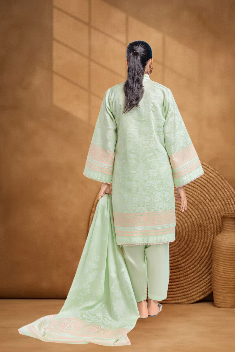 M-Green-Jacquard-3 Piece (WPS25JD3057) - Image 2