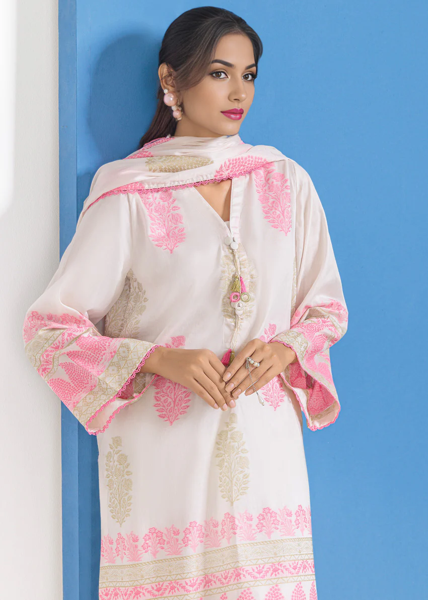 White-Jacquard-3 Piece (WPS25JD3058) - Image 4