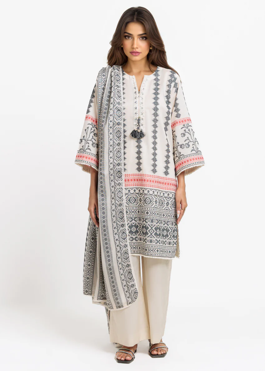 O-White-Jacquard-3 Piece (WPS25JD3066) - Image 3