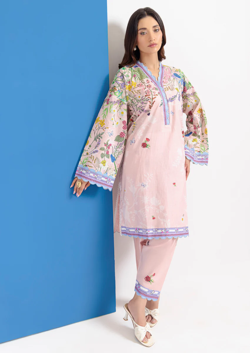 L-Pink-Cambric-2 Piece (WPS25P2008) - Image 5