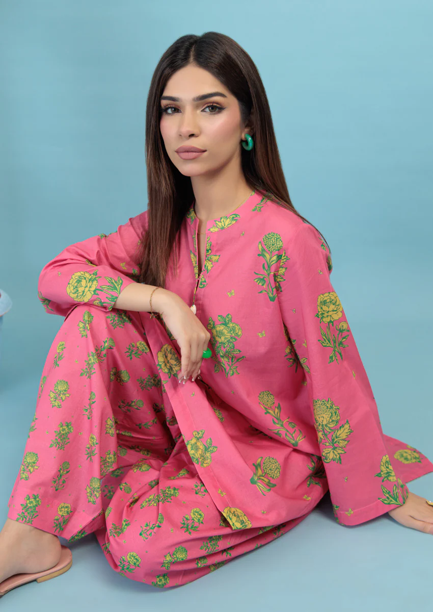 Pink-Lawn-2 Piece (WPS25P2017) - Image 3