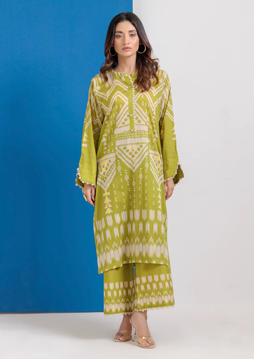 M-Green-Cambric-2 Piece (WPS25P2021)