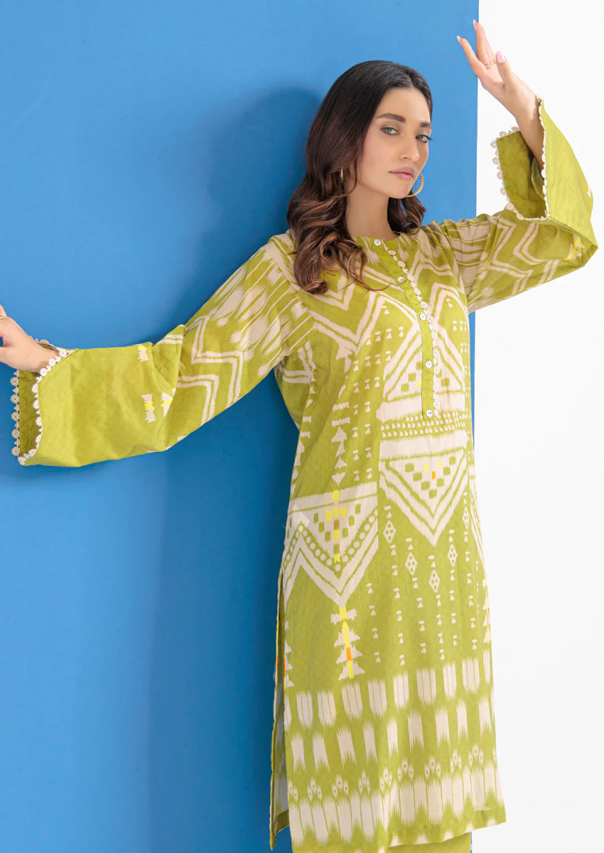 M-Green-Cambric-2 Piece (WPS25P2021) - Image 5
