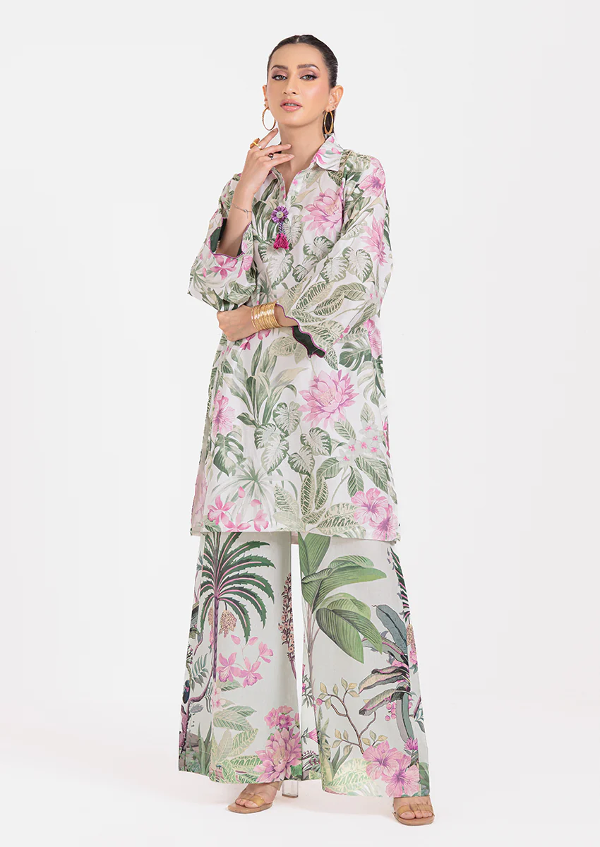 L-Green-Cambric-2 Piece (WPS25P2025) - Image 7