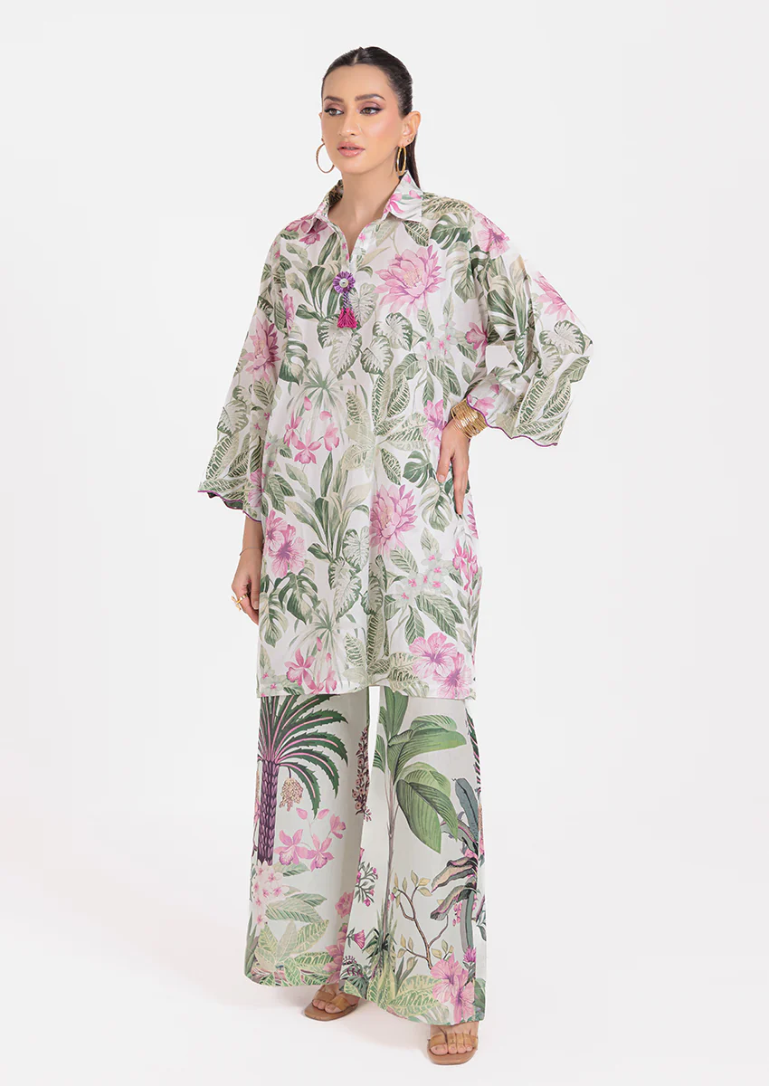 L-Green-Cambric-2 Piece (WPS25P2025) - Image 8