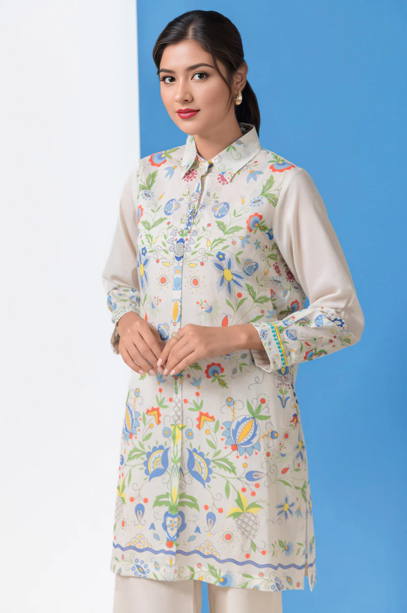 Cream-Cambric-2 Piece (WPS25P2030) - Image 3