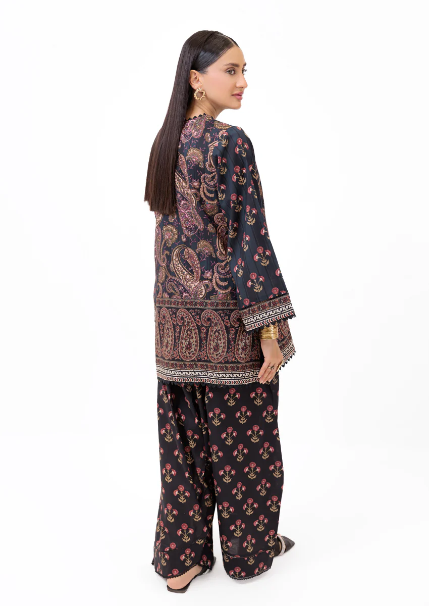 Black-Cambric-2 Piece (WPS25P2033) - Image 2