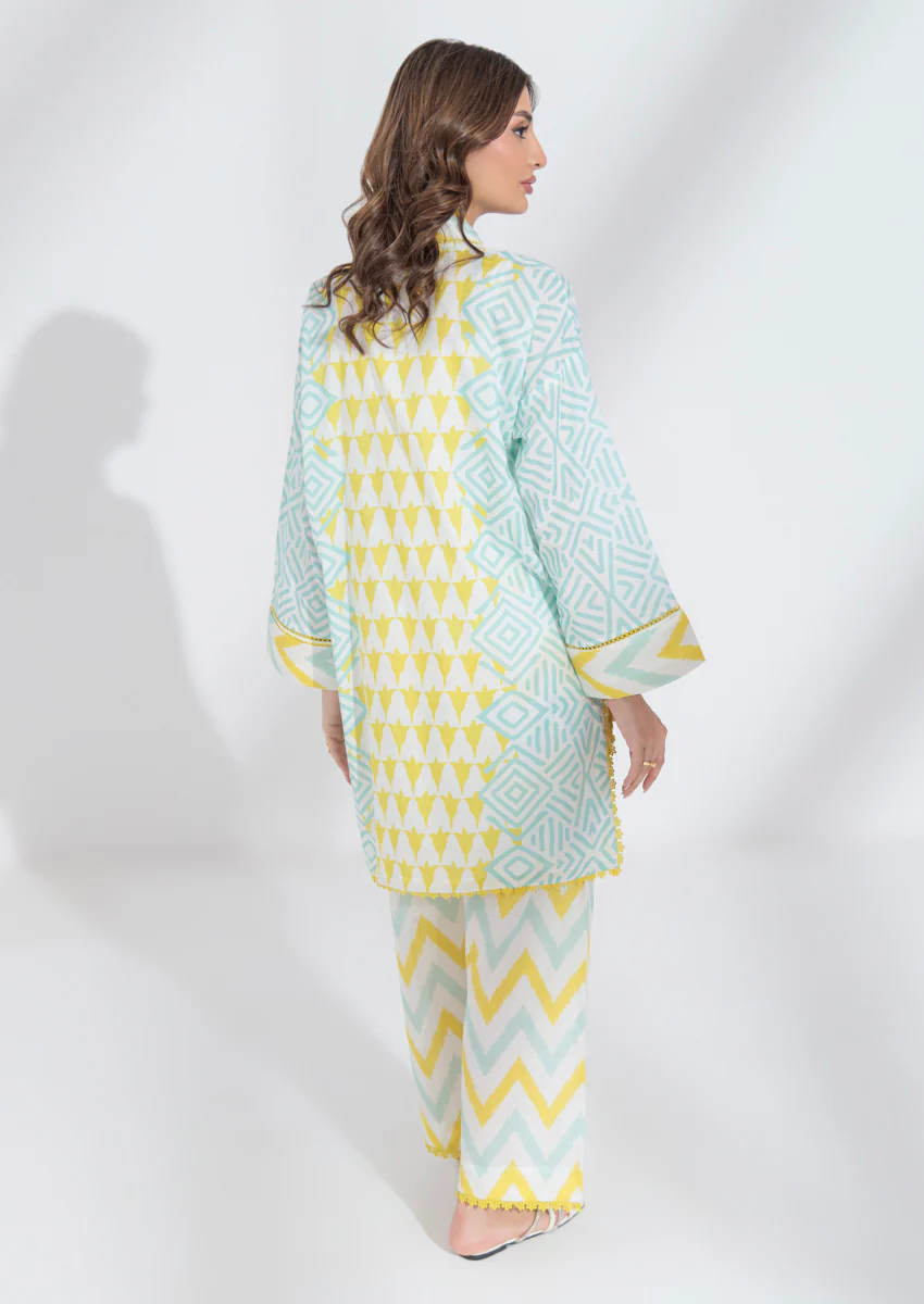 White-Lawn-2 Piece (WPS25P2038) - Image 2