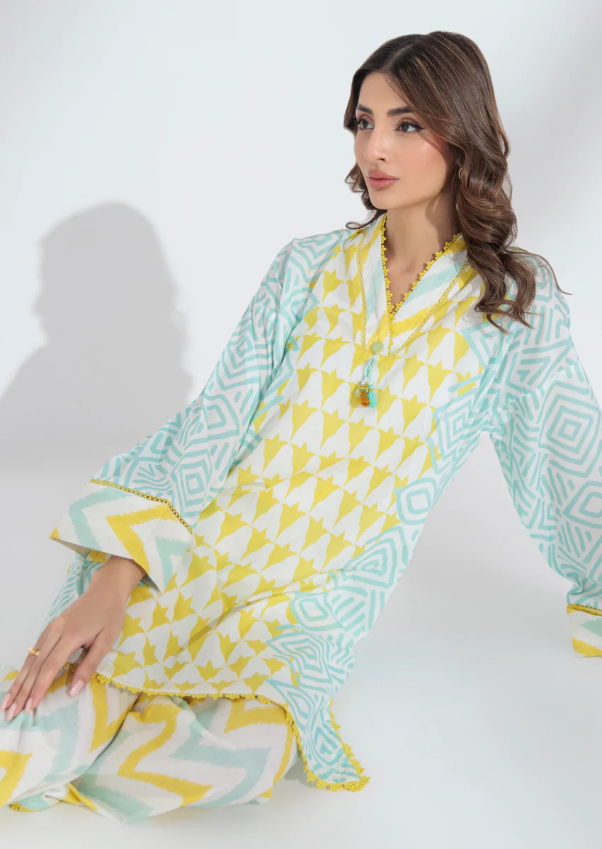 White-Lawn-2 Piece (WPS25P2038) - Image 4