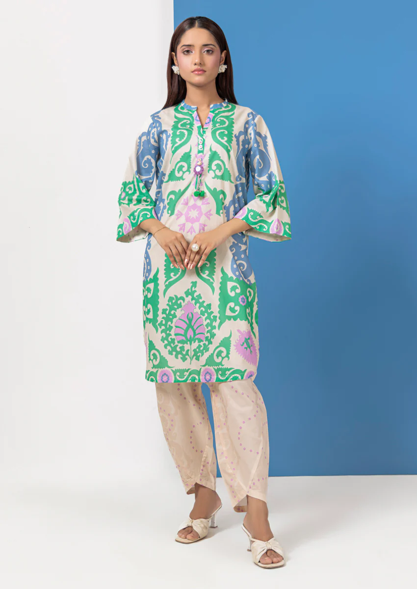 B-Cream-Lawn-2 Piece (WPS25P2040)