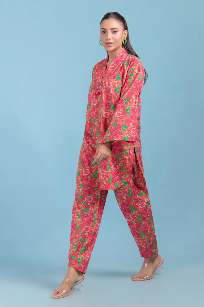 Carmine-Cambric-2 Piece (WPS25P2045) - Image 4