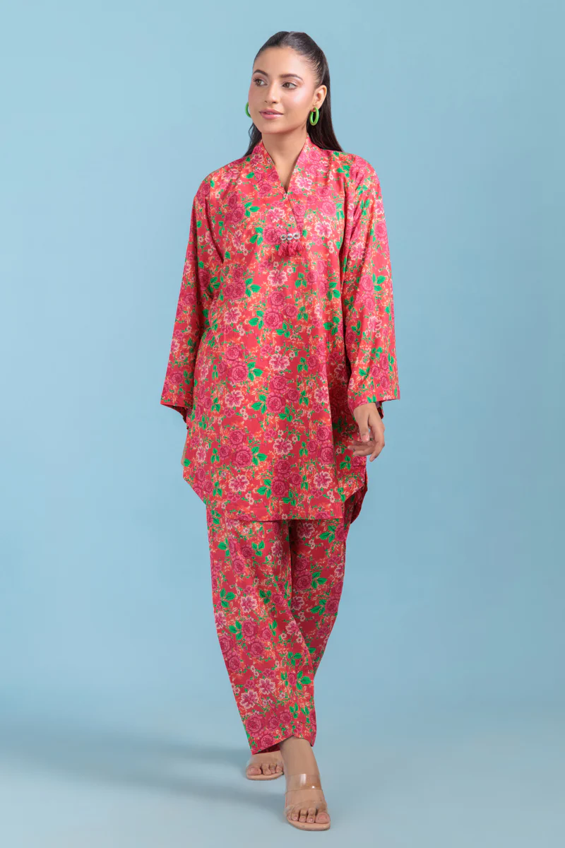 Carmine-Cambric-2 Piece (WPS25P2045) - Image 6
