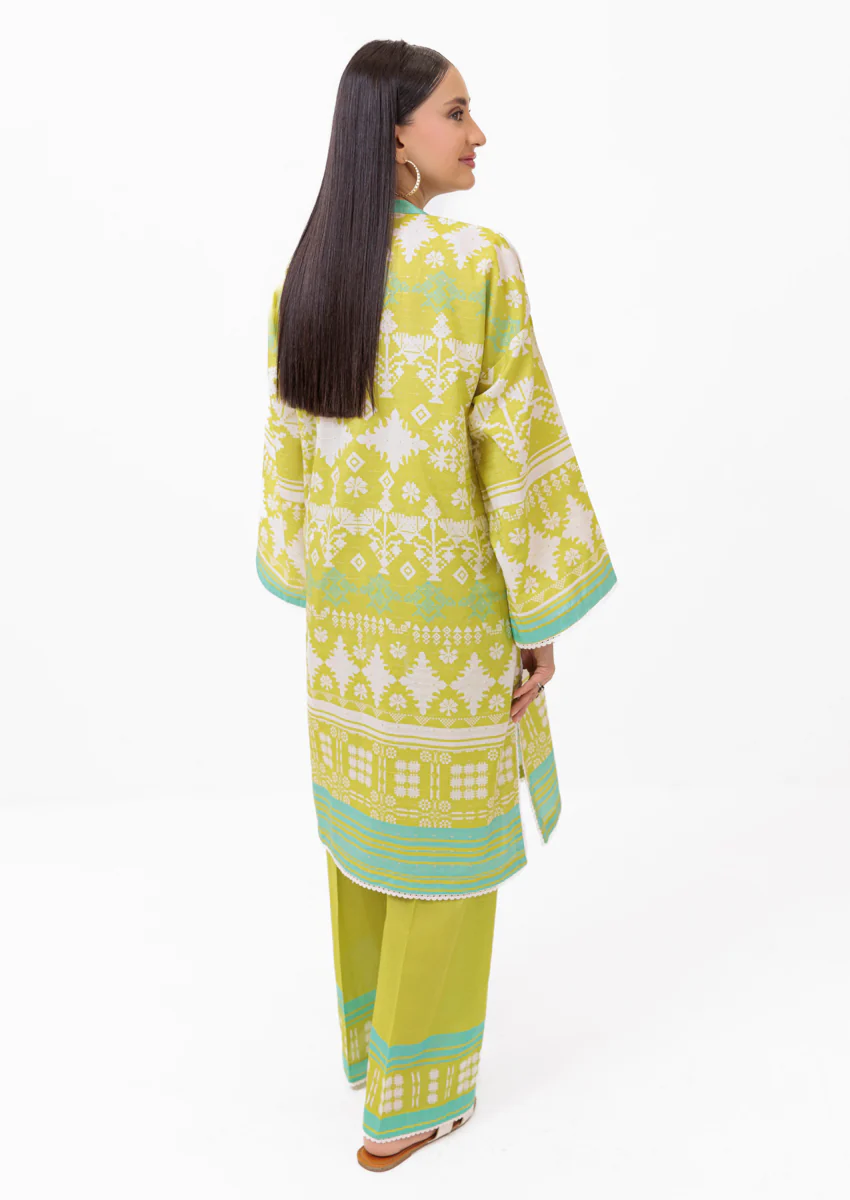 P-Green-Jacquard-2 Piece (WPS25P2P047) - Image 2