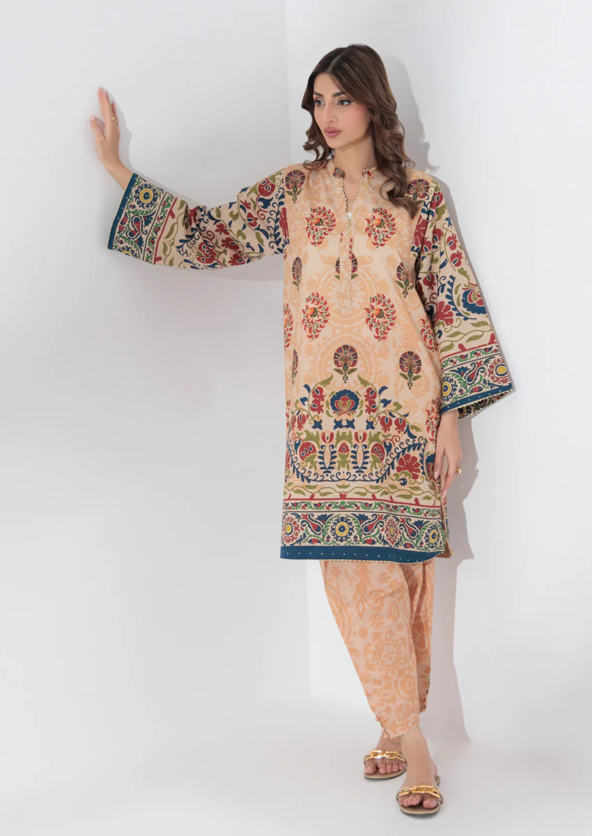 Beige-Viscose-2 Piece (WPS25P2P049) - Image 5