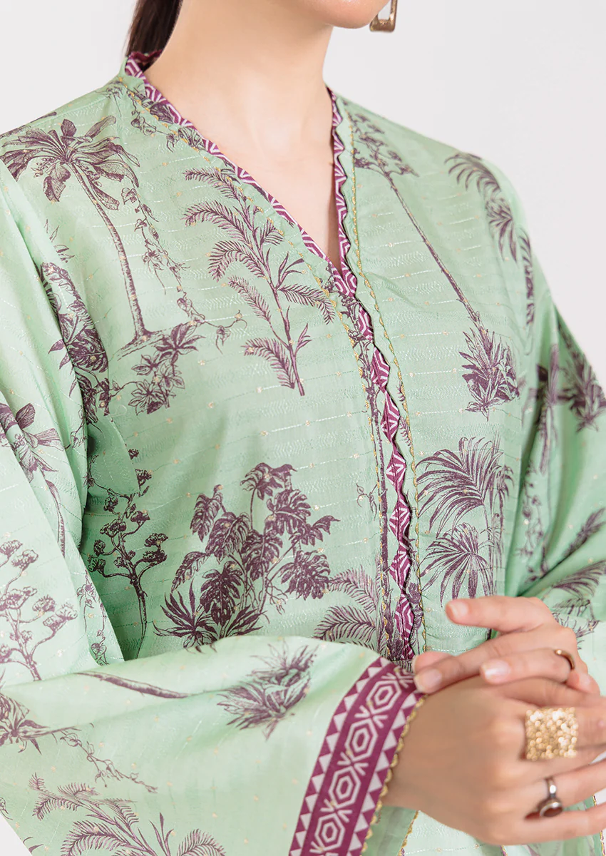 L-Green-Lurex-2 Piece (WPS25P2P051) - Image 6