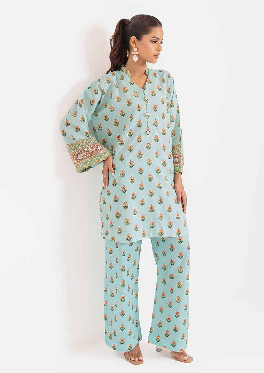 L-Blue-Jacquard-2 Piece (WPS25P2P054) - Image 3