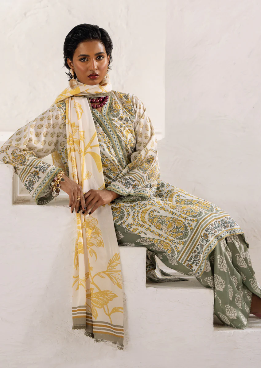Cream-Cambric-3 Piece (WPS25P3010) - Image 5
