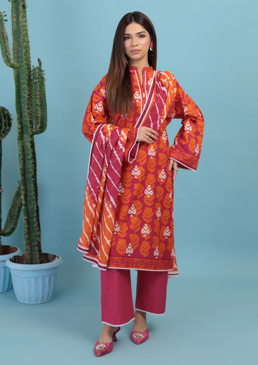 Pink-Lawn-3 Piece (WPS25P3026) - Image 4