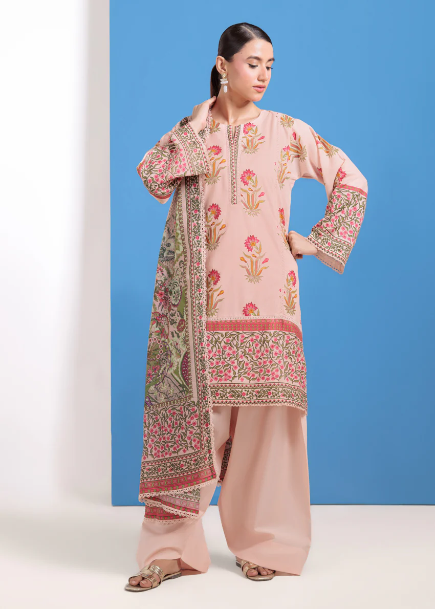 Peach-Cambric-3 Piece (WPS25P3029)