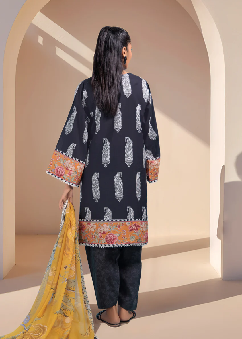 Black-Cambric-3 Piece (WPS25P3037) - Image 2