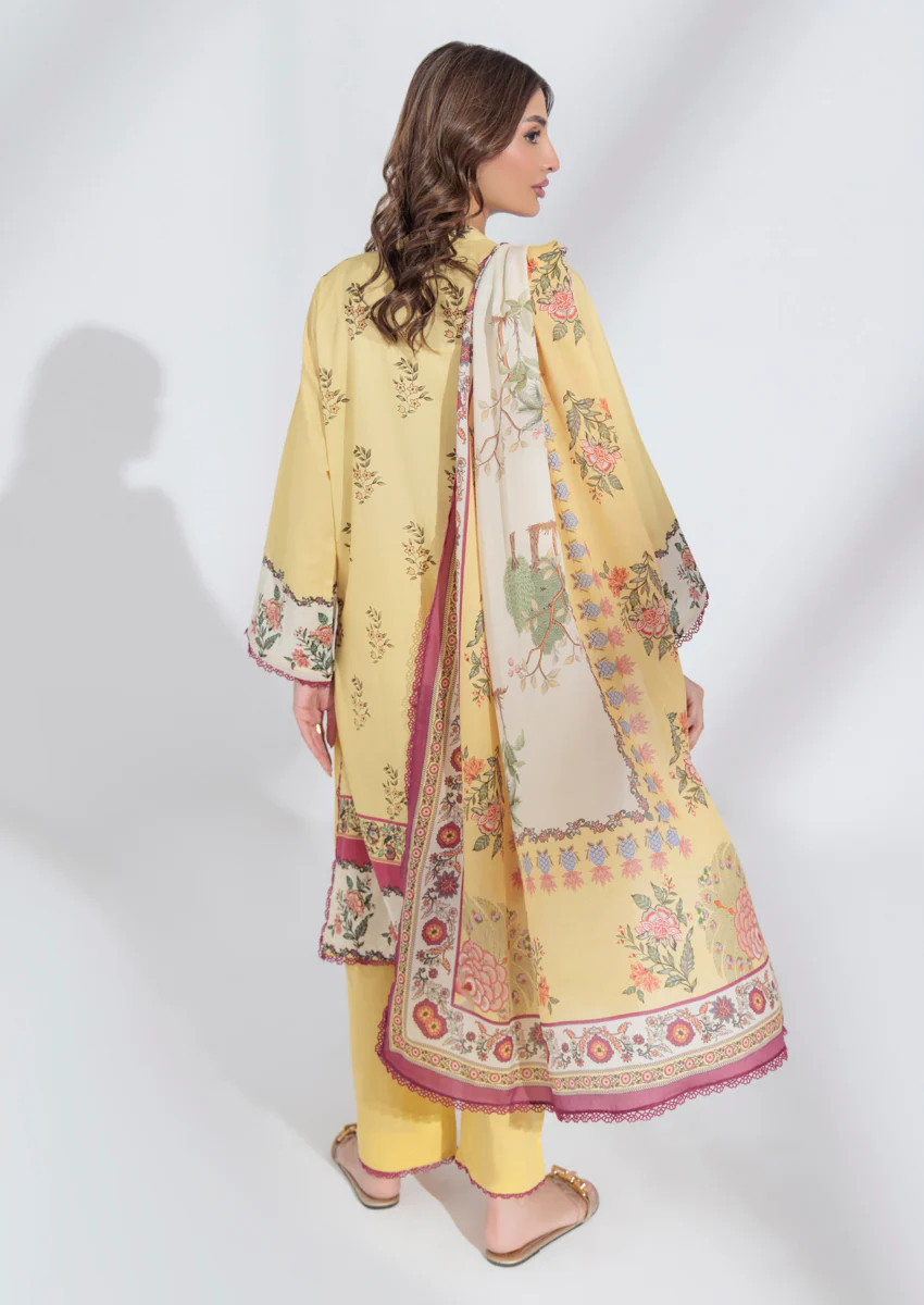 Yellow-Cambric-3 Piece (WPS25P3043) - Image 2