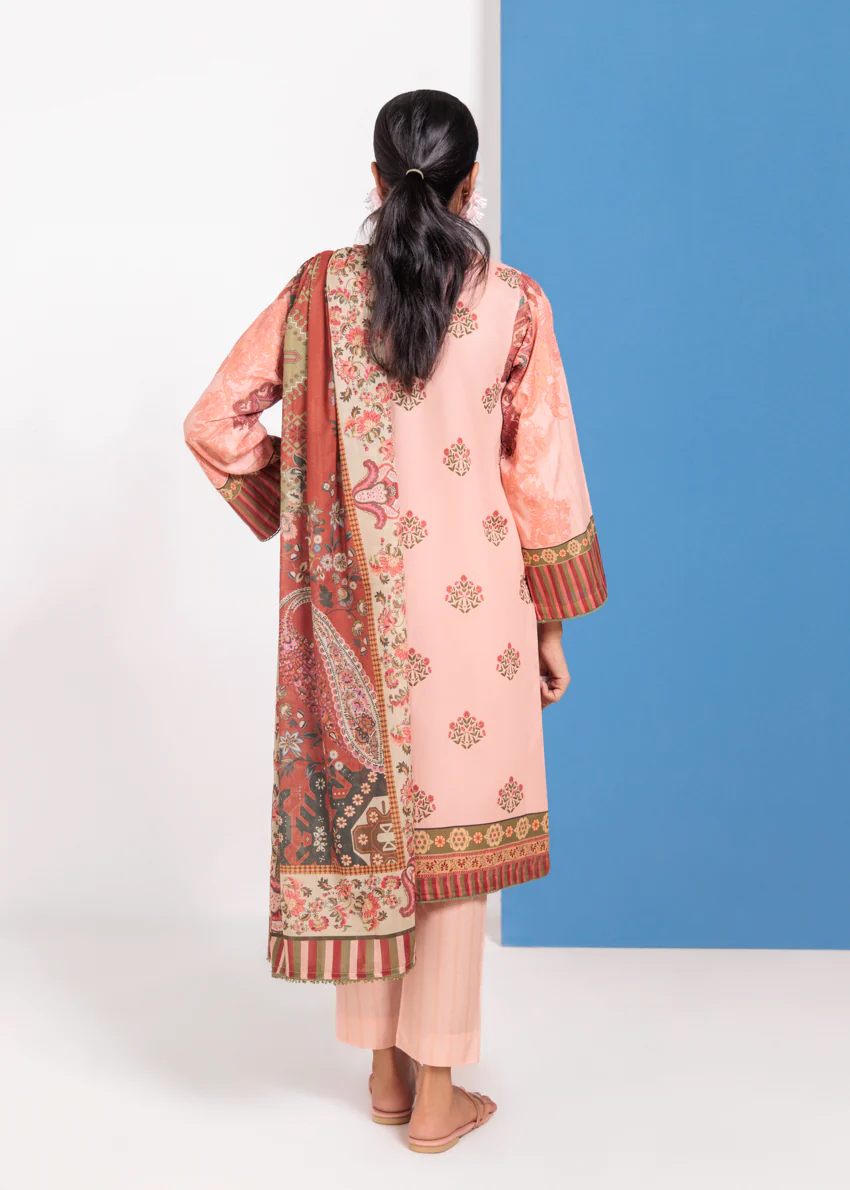 P-Pink-Lawn-3 Piece (WPS25P3070) - Image 2