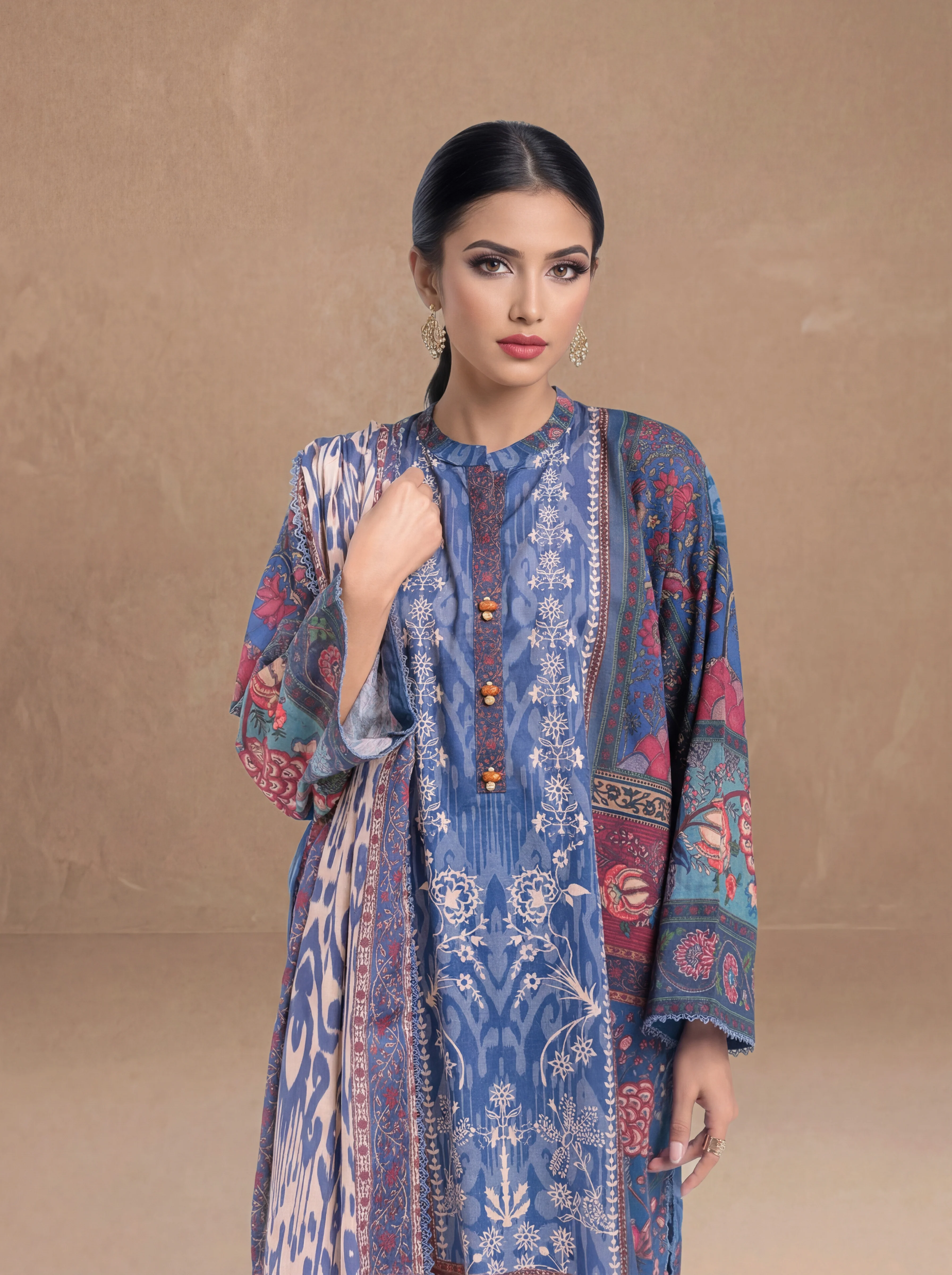 Blue-Lawn-3 Piece (WPS25P3077) - Image 2