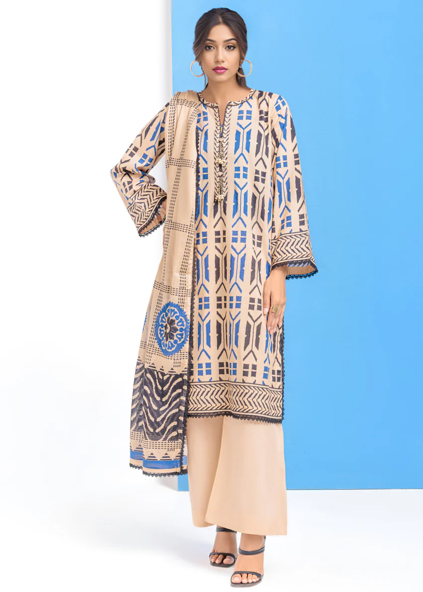 Beige-Cambric-3 Piece (WPS25P3079) - Image 5